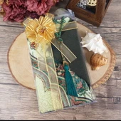Hediyelik Seccade, Şal, İnci Tesbih, Süslemeli Asetat Kutulu (30×18) Paket - 7