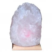 Doğal Kristal Kaya Tuzu Tuz Lambası Anahtarlı Ampullü 8-9KG - 2
