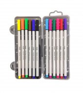 Studi Fineliner Keçeli Kalem 0.4 mm 12 Renk - 2