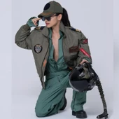 YAKALI Pilot Montu Haki Kumaş SYK88_H - 8