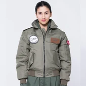 YAKALI Pilot Montu Haki Kumaş SYK88_H - 3