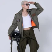 YAKALI Pilot Montu Haki Kumaş SYK88_H - 6