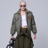 YAKALI Pilot Montu Haki Kumaş SYK88_H - 5