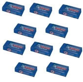 Faber Castell Sınav Silgisi Dust-Free Mavi 10 Adet - 1