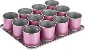Zenker 7481 Creative Studio Mini Tart 12li Tepsi - 1