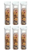 Moonstar Kuru Gıda Bakliyat Saklama Kabı 3 LT 6 Lı Set Beyaz-MAS-101L - 1