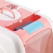 Mikopet Büyük Kapalı Kedi Tuvaleti Mor - 7