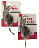 Nunbell Sesli Tüylü Fare Gri - 1