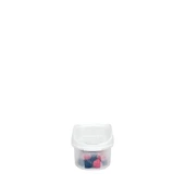 Moonstar Kuru Gıda Bakliyat Saklama Kabı 600 ML 6 Lı Set Beyaz-MAS-104 - 2