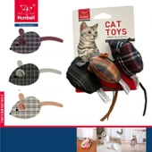 Nunbell İpli Fare Kedi Oyuncağı Üçlü - 1