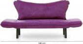 Pafu Chatto İkili Kanepe - Mor - 5