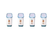 Hava Sızdırmaz Contalı Bakliyat Saklama Kabı 3 LT 4 Lü Set - 1
