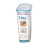 Hava Sızdırmaz Contalı Bakliyat Saklama Kabı 4,5 LT 4 Lü Set-MAB-179 - 2