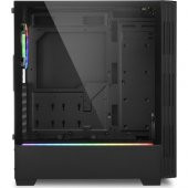 Sharkoon RGB-LIT-200 ATX Midi Tower Kasa - 3