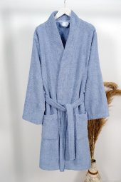 Bukle Kimono Erkek Bornozu - 4