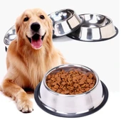 Paslanmaz Çelik Metal Mama Kabı 22 cm. - 5