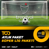 TOD 1 Aylık Süper Lig Paketi - (Web + Cep + Tablet + Smart TV) - 1
