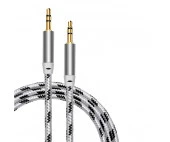 Concord 3,5 mm Premium Örgü Aux Kablo-C-815 - 1