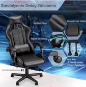 Profesyonel Oyuncu Koltuğu Rampage Gaming Kol Ayarlı Yönetici ofis Koltuğu sandalyesi - 8