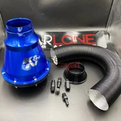 K&N Kn Performans Artırıcı Apollo Tip Açık Hava Filtresi 6.5cm Mavi Renk-Yüksek Performans - 1