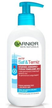 Garnıer Aktif Saf Temiz Gözenek Arındırıcı Yoğun Yüz Temizleme Jeli 200 Ml - 1