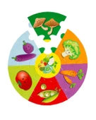 Yuvarlak Puzzle Sebzeler Eolo Yayınları - 3