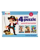 Eolo Sevimli Korsanlar 4 Mini Puzzle - 2