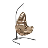 Capri Swing Milas Tekli Rattan Bahçe Salıncağı | Balkon Salıncağı - 6