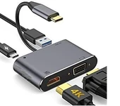 Daytona FC02 4in1 USBC =>HUBPD,HDMI+VGA+USB thumbnail 2