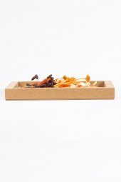 Karışık Kuru Çiçek El Yapımı 3D Tekli Çerçeve Tablo 26x20x2,5 - 4