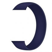 KNY Apple Watch 40 MM İçin Solo Loop Silikon Kayış-Kordon Large Lacivert - 1