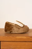 Albishoes Unisex Çocuk Panduf Ev Patiği Pamuk Astarlı Köpek Figürlü Ev Kreş Ayakkabı Sevimli Köpek - 3