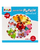 Yuvarlak Puzzle Eğlenceli Sirk Eolo Yayınları - 1