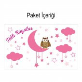 Uykucu Baykuş 2 103 x 74 cm. Duvar Sticker - 2