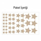 Yıldızlar 190x127 cm Duvar Sticker - 2