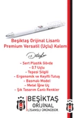 Beşiktaş Orijinal Lisanslı Premium Versatil Uçlu Kalem 0.7 Hediyelik Ahşap Kutulu - 2