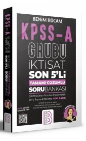 Kpss A İktisat Son 5li Tamamı Çözümlü Soru Bankası Benim Hocam Yayınları - 1