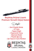 Beşiktaş Orijinal Lisanslı Plastik Gövde Versatil Uçlu Kalem 0.7 Hediyelik Ahşap Kutulu - 12