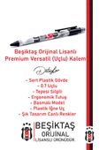 Beşiktaş Orijinal Lisanslı Plastik Gövde Versatil Uçlu Kalem 0.7 Hediyelik Ahşap Kutulu - 2