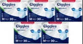 Giggles Hasta Bezi Yetişkin Emici Külot M-Orta Medium 150 Adet (5PK*30) - 1