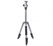 JUSINO X-423S Tripod + BS-08Q Tripod Kafası Silver (Gümüş) - 1