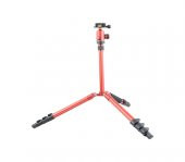 JUSINO X-423S Tripod + BS-08Q Tripod Kafası Kırmızı - 2
