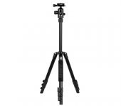 JUSINO X-423S Tripod + BS-08Q Tripod Kafası Siyah - 1
