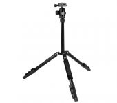 JUSINO X-423S Tripod + BS-08Q Tripod Kafası Siyah - 2