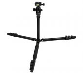 JUSINO X-423S Tripod + BS-08Q Tripod Kafası Siyah - 3