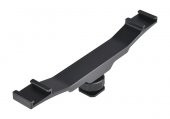 DSLR için Flaş Bracket iki Girişli Flaş, Led, Mikrofon Tutucu - 1