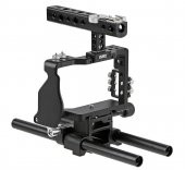 Sony A6000, A6300, A6500 İçin Ayex C6 Camera Cage, Kamera Kafesi - 3
