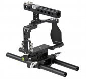 Sony A6000, A6300, A6500 İçin Ayex C6 Camera Cage, Kamera Kafesi - 4