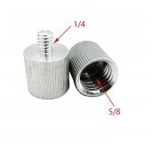 5/8 inç Tripod Vidasını 1/4 İnçe Dönüştürücü Vida Adaptörü - 6