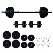 35 kg Halter Dambıl Seti. Üreticiden Halka 35 Kg Dumbell Dambıl Halter Seti Vücut Geliştirme Seti - 1